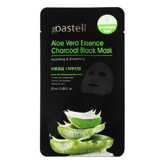 The Pastel Shop Maschera nera antracite a base di essenza di aloe vera