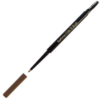 CHRISTIAN FAYE Wenkbrauw Liner & Brush, Bruin