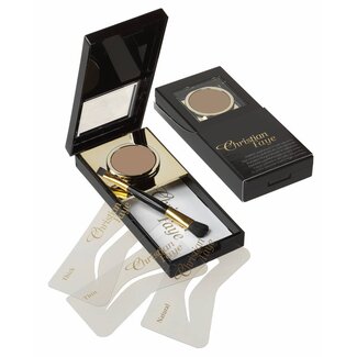CHRISTIAN FAYE Wenkbrauwpoeder Dark Brown