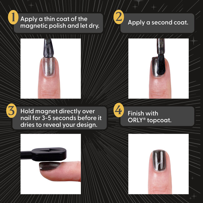 ORLY MAGNETIC Nailpolish Cauldron Smoke