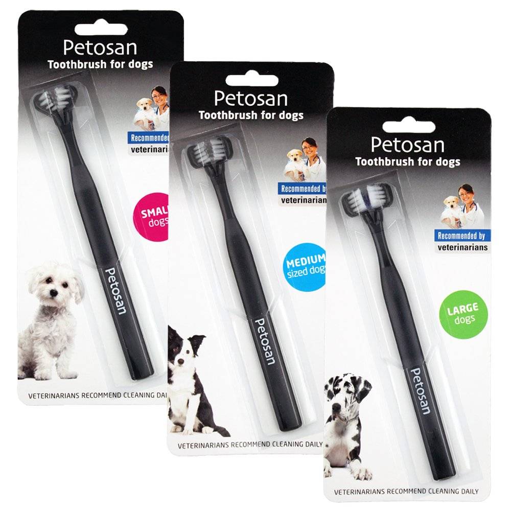 Petosan Tandenborstel Medium Dog petosan kopen in de aanbieding