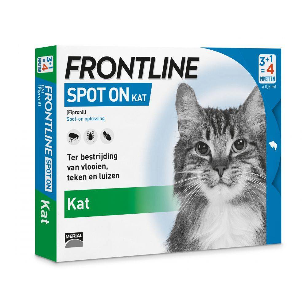 Afbeelding Frontline Spot on Kat 6 pipetten door Petduka