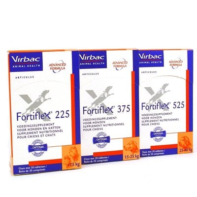 Afbeelding Fortiflex 525 30 tabletten door Petduka