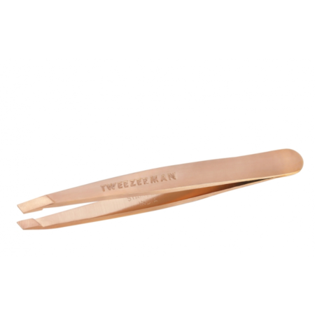 Mini Slant Tweezer Rose Gold
