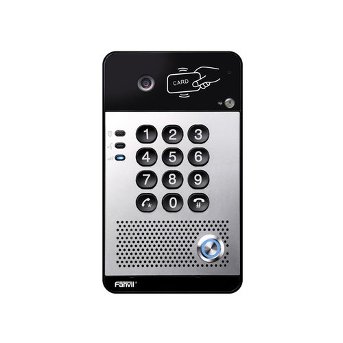 FANVIL All-in-one IP Doorphone: Support Remote DTMF,  Local Password and RFID Cards to Open the Door