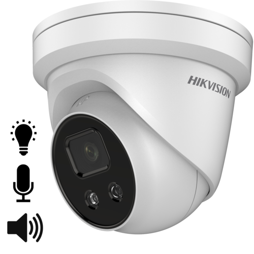 Hikvision 8MP AcuSense Fixed Turret Network Camera