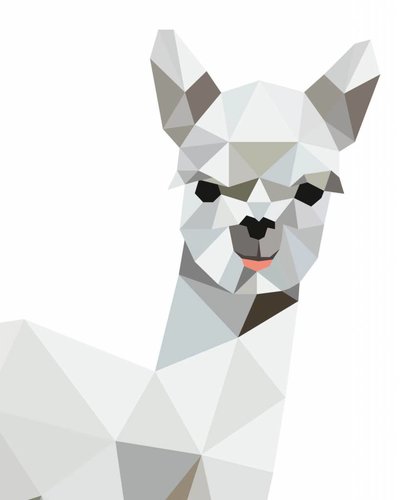 Behangpaneel alpaca