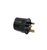 ACCESSORY Adapter EU/UK plug 13A bk