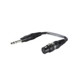 SOMMER CABLE SOMMER CABLE Adaptercable XLR(F)/Jack stereo 0.15m