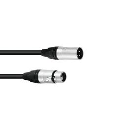 SOMMER CABLE SOMMER CABLE DMX cable XLR 3pin 1.5m bk Neutrik