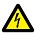 Elektrisch gevaar sticker