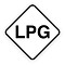 LPG brandstofsticker