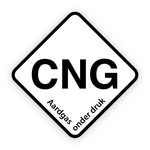 CNG sticker