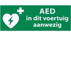 Vluchtwegaanduiding AED apparaat voertuig