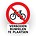 verboden rijwielen te plaatsen - tekst