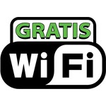 Sticker gratis WiFi