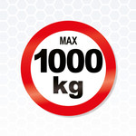 Sticker max 1000 kg