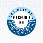 Keuringssticker 10 jaar