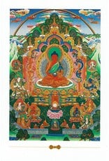 Dakini postcard Amitabha Buddha