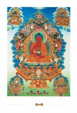 Dakini postcard Amitabha Buddha