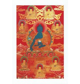 Dakini postcard Medicine Buddha