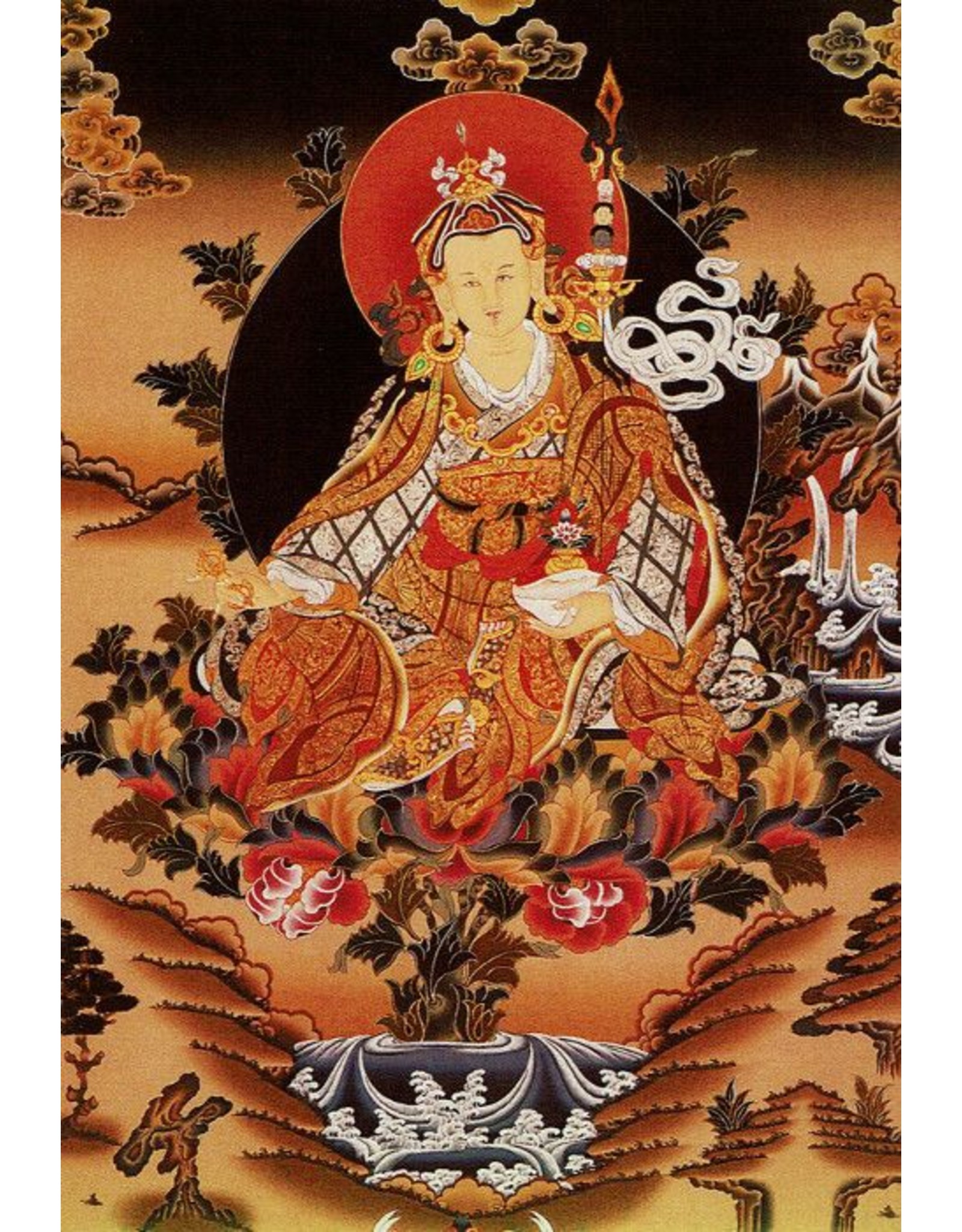 Dakini postcard Padmasambhava