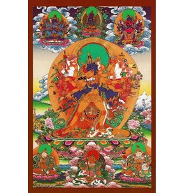 Dakini postkaart Kalachakra Boeddha