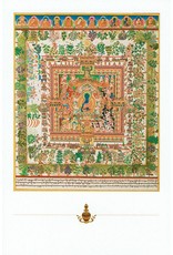 Dakini postkaart Medicijn Boeddha mandala