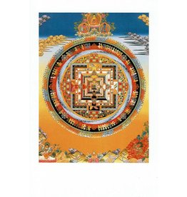 Dakini postkaart Kalachakra mandala