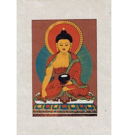 Dakini greeting card Shakyamuni Buddha