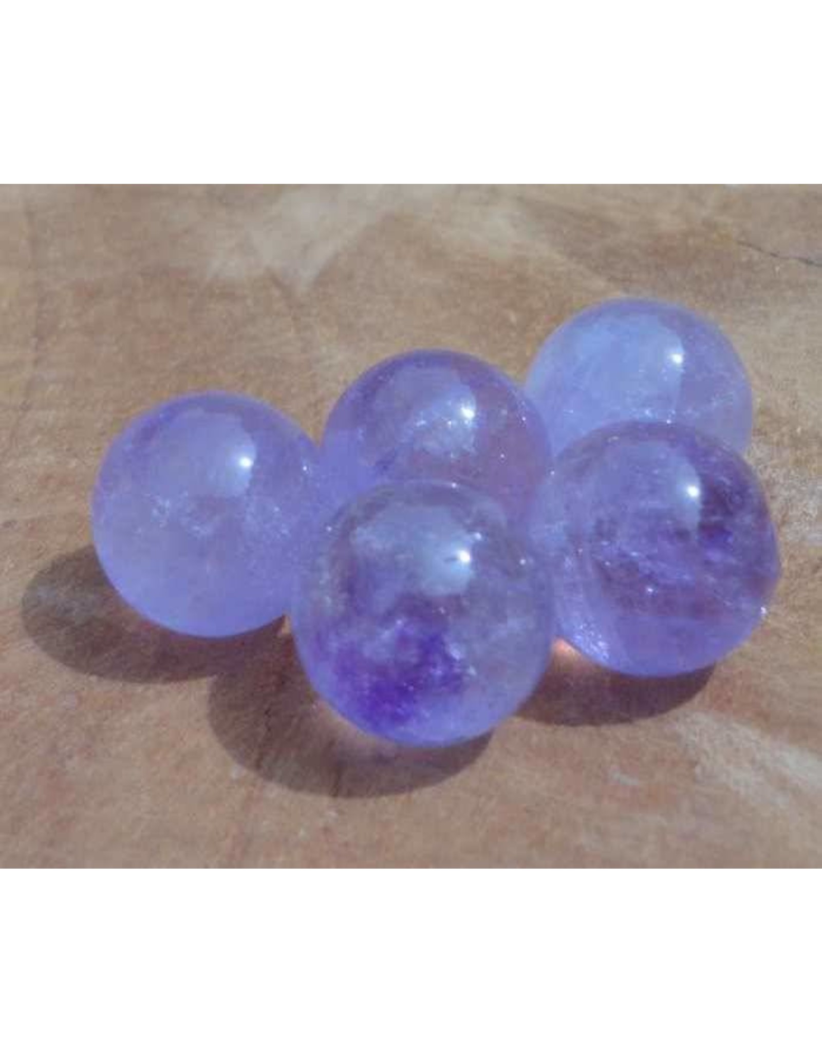 Interchangeable gemstone Amethyst violet 12 mm