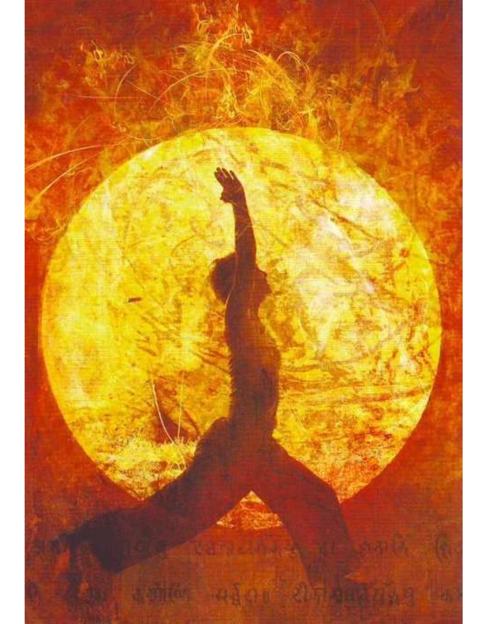 ZintenZ postcard Sun Salutation