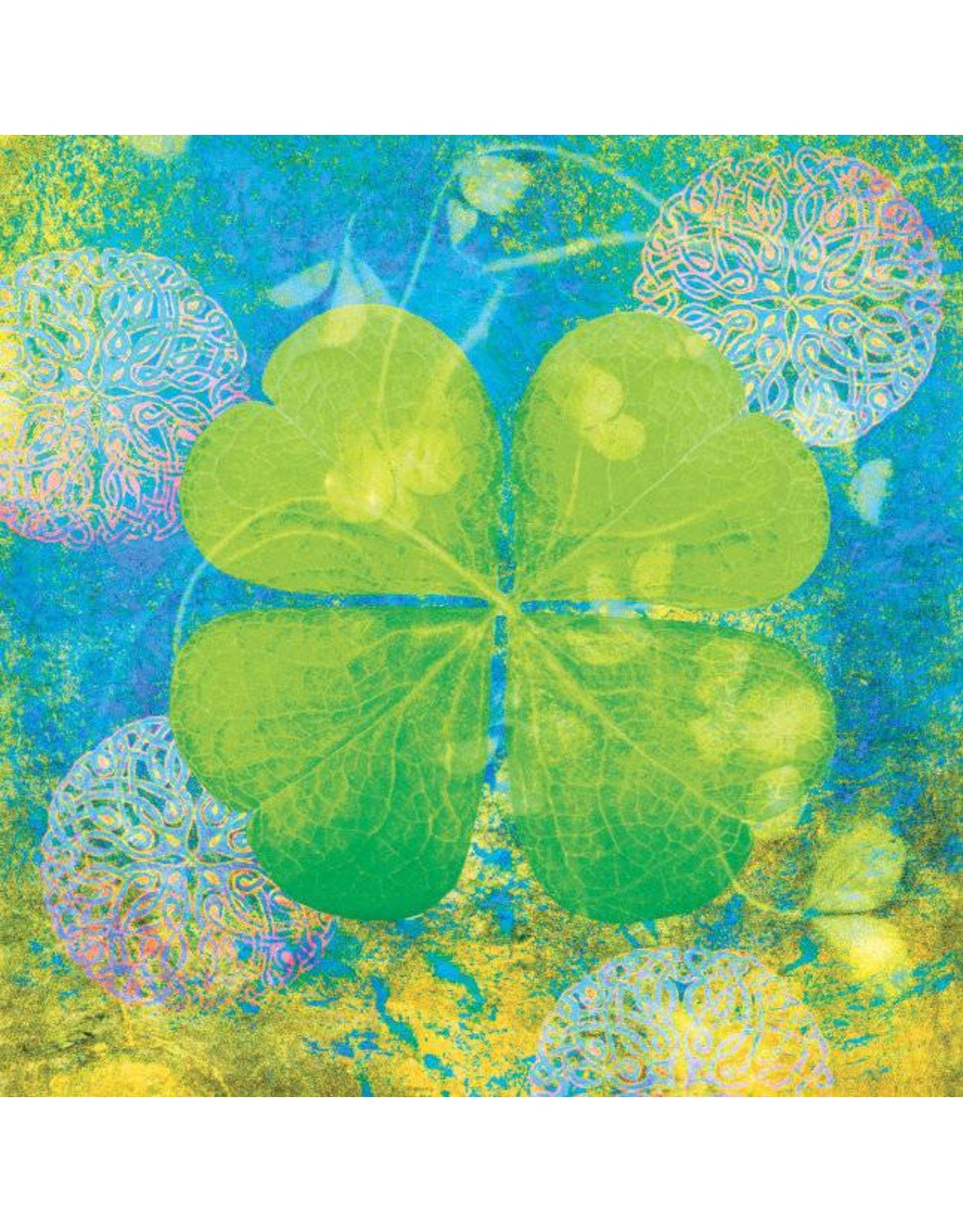 ZintenZ postcard Four-leaf clover