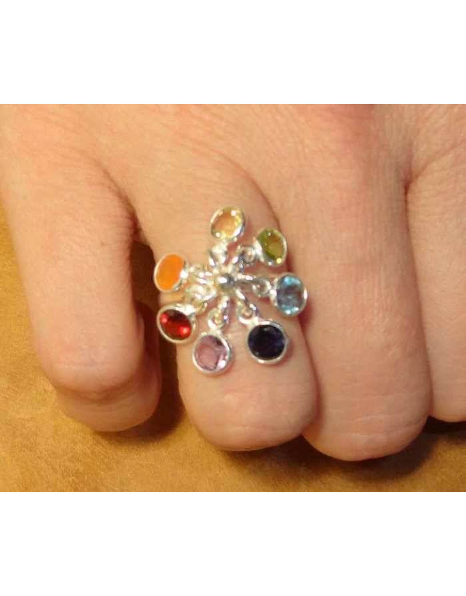 Shanti ring zeven chakra's