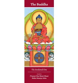 Tibetan Buddhist Art bookmark Shakyamuni Buddha