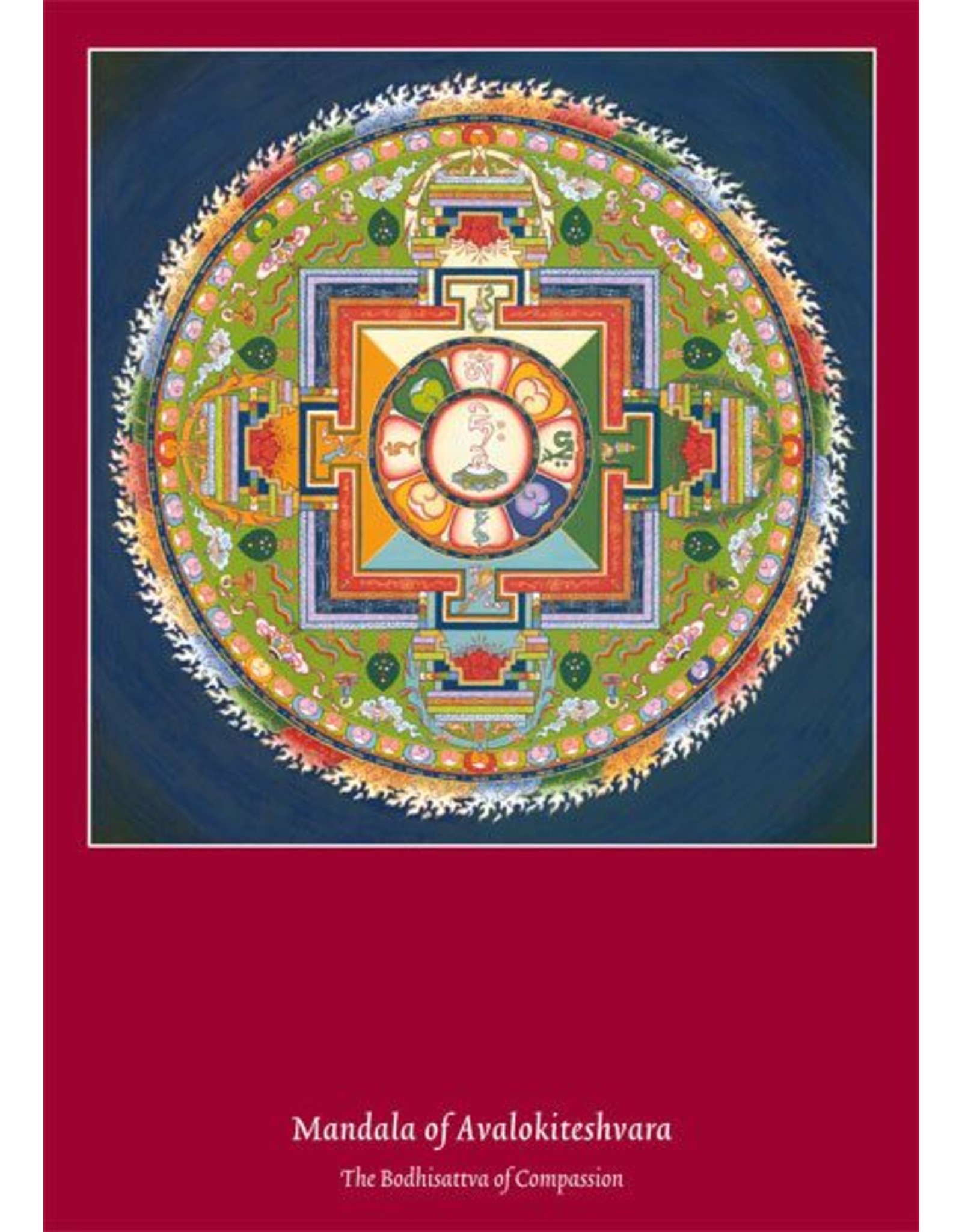 Tibetan Buddhist Art Postcard Thangka giftset small