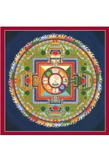 Tibetan Buddhist Art postcard Mandala of Avalokiteshvara square