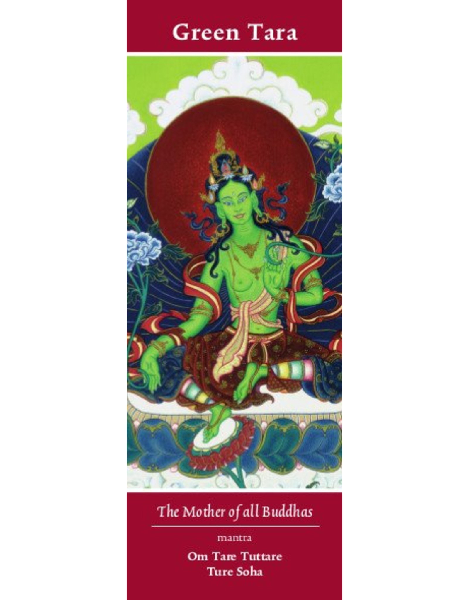 Tibetan Buddhist Art thangka Groene Tara