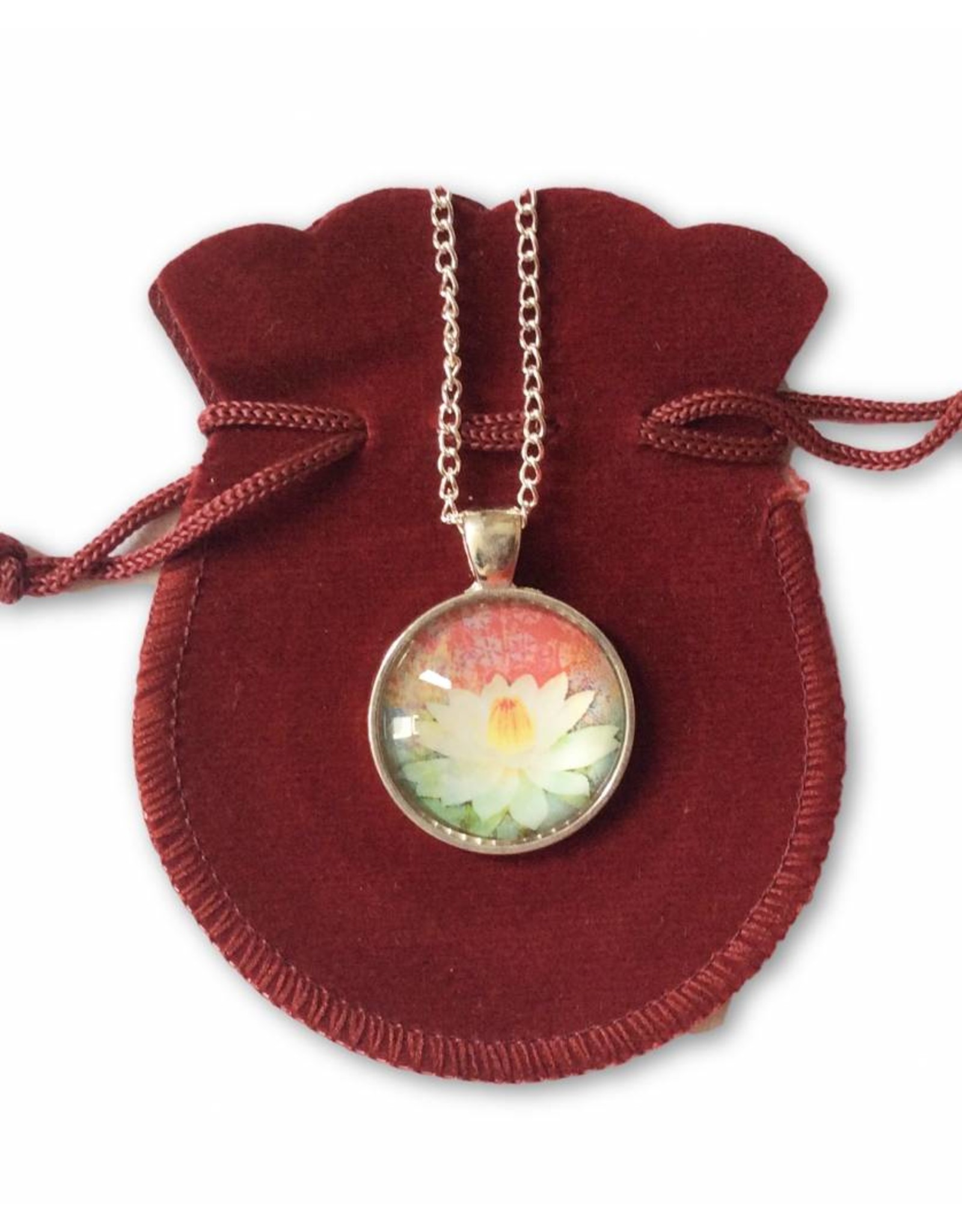 Tibetan Buddhist Art ketting Lotus