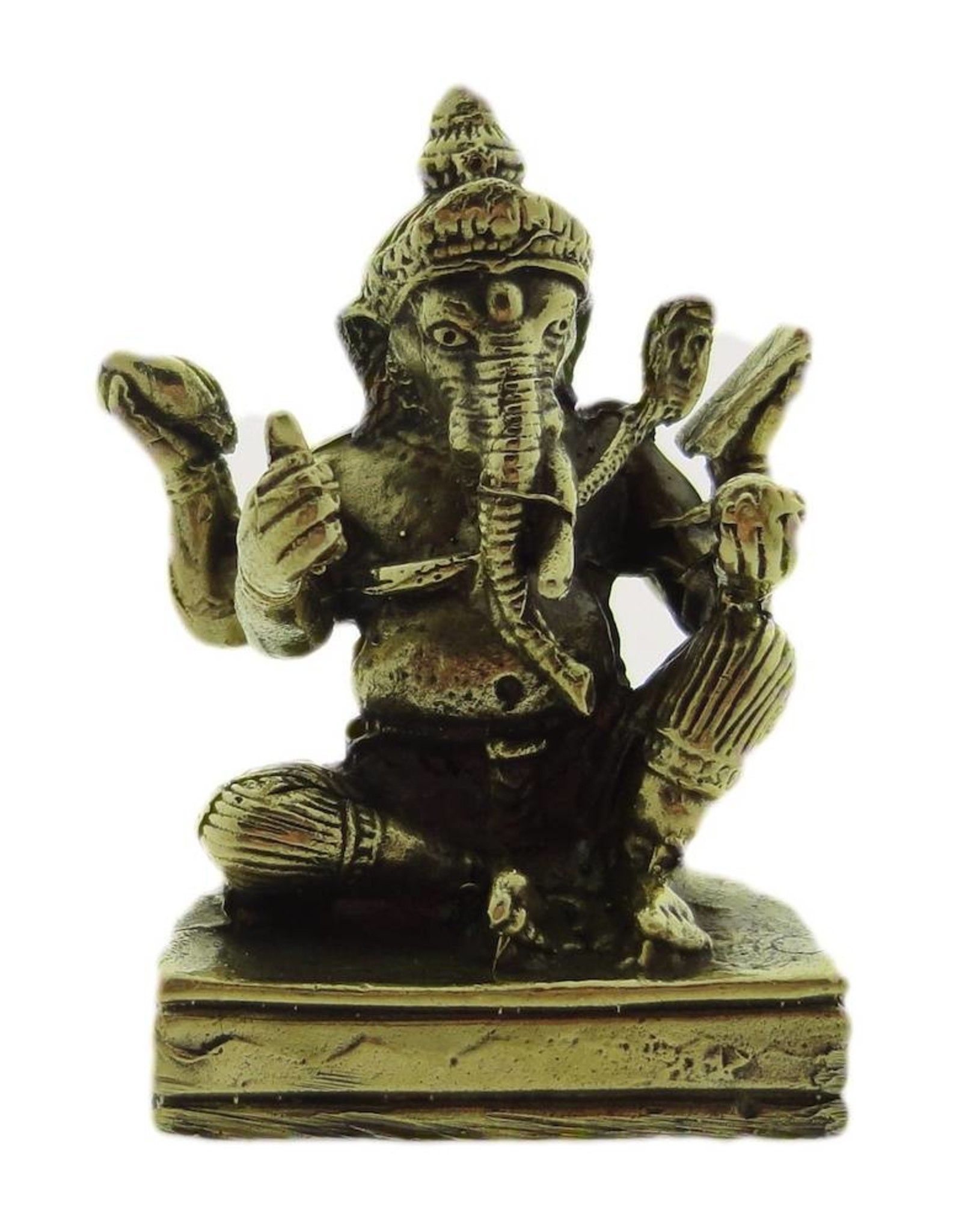 Dakini altar statue Ganesh brass