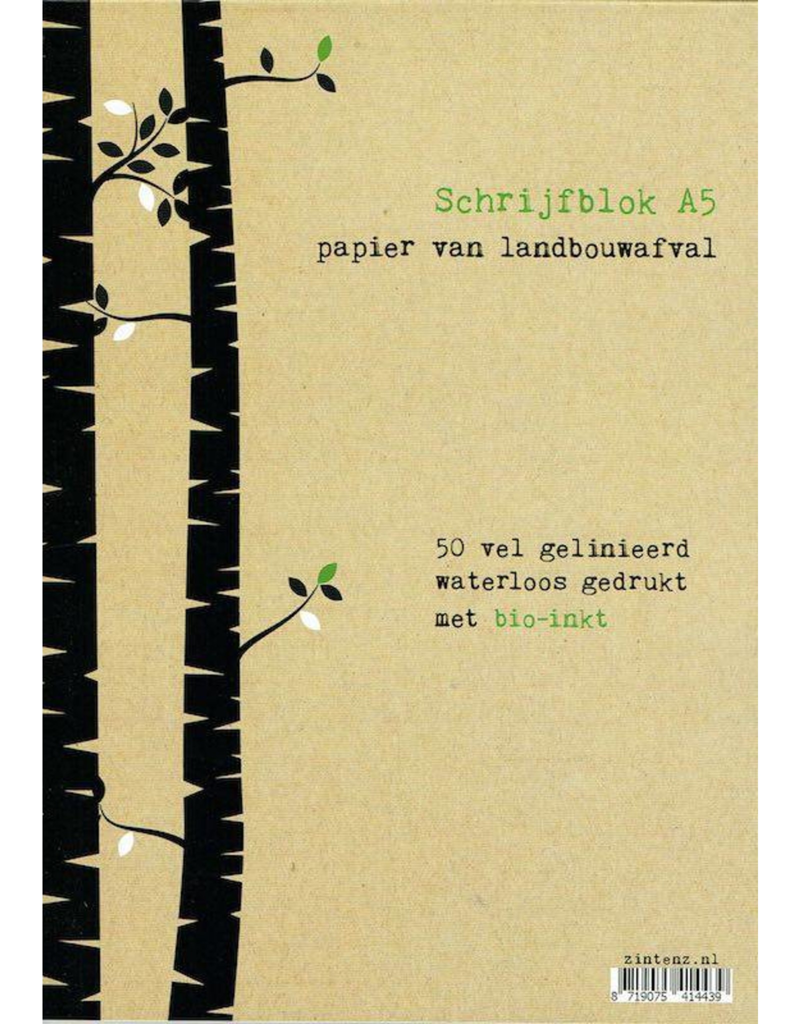 ZintenZ notepad A5 Tree