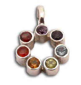 Shanti pendant seven chakras