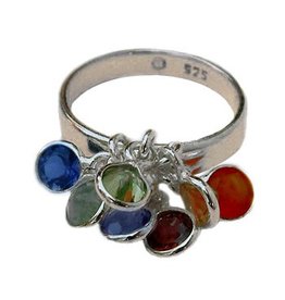 Shanti ring zeven chakra's