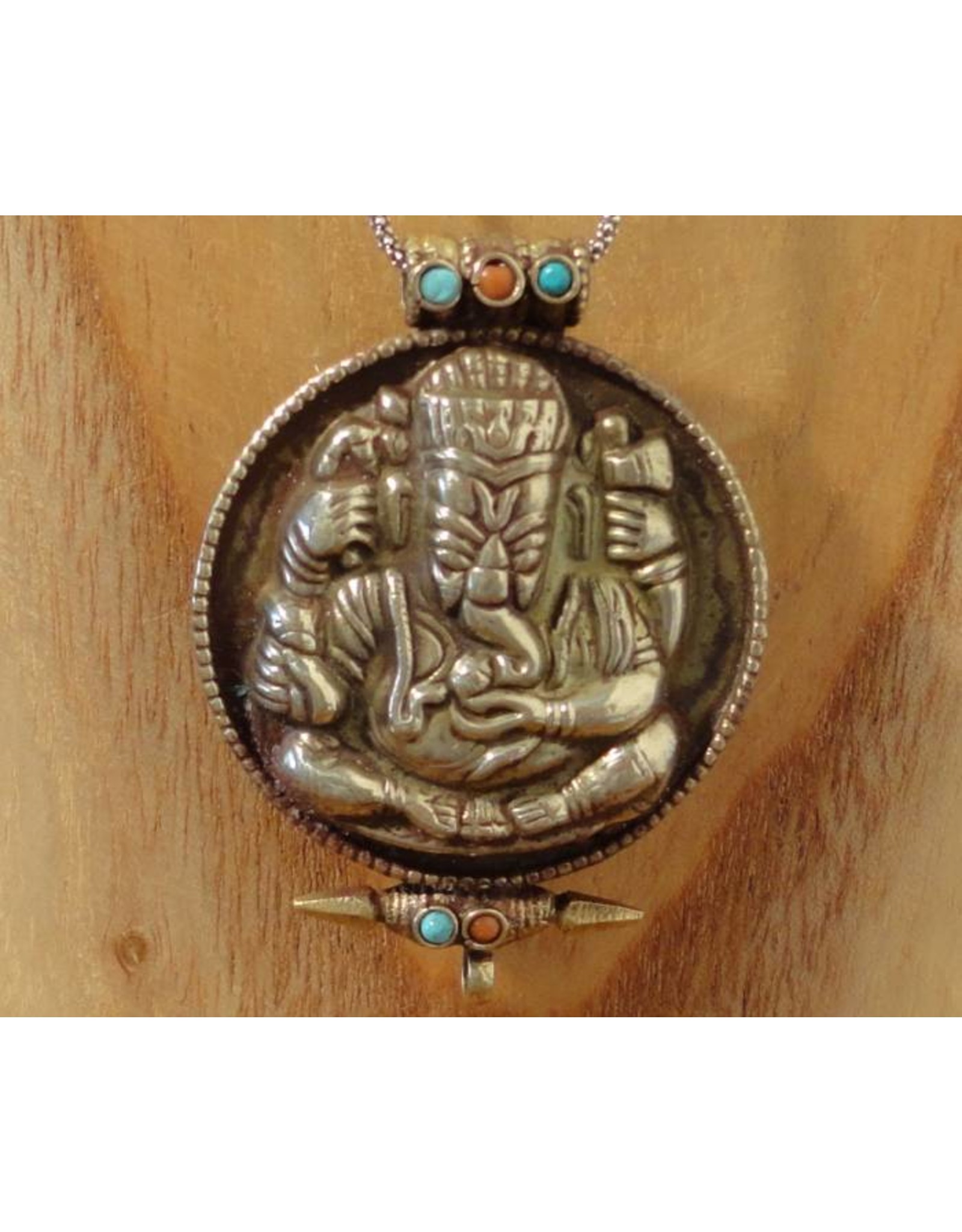 Tibetaans gebedsdoosje Ganesha