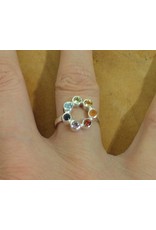 Shanti ring seven chakras circle of happiness