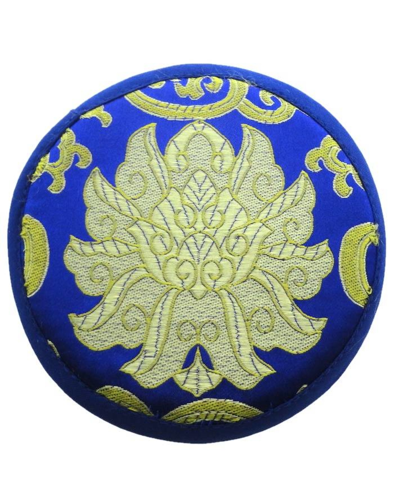 Dakini singing bowl cushion of brocade medium