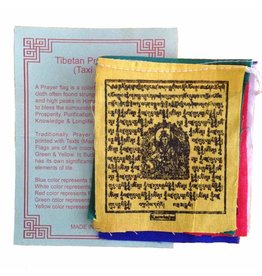 Buddhist Tibetan Prayer Flags  Tibetan Prayer Flags Approx 45x35  Wholesale Supplier from Delhi