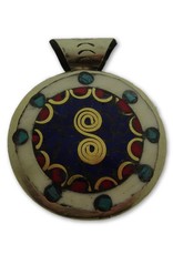 Dakini Tibetan pendant Shrivatsa