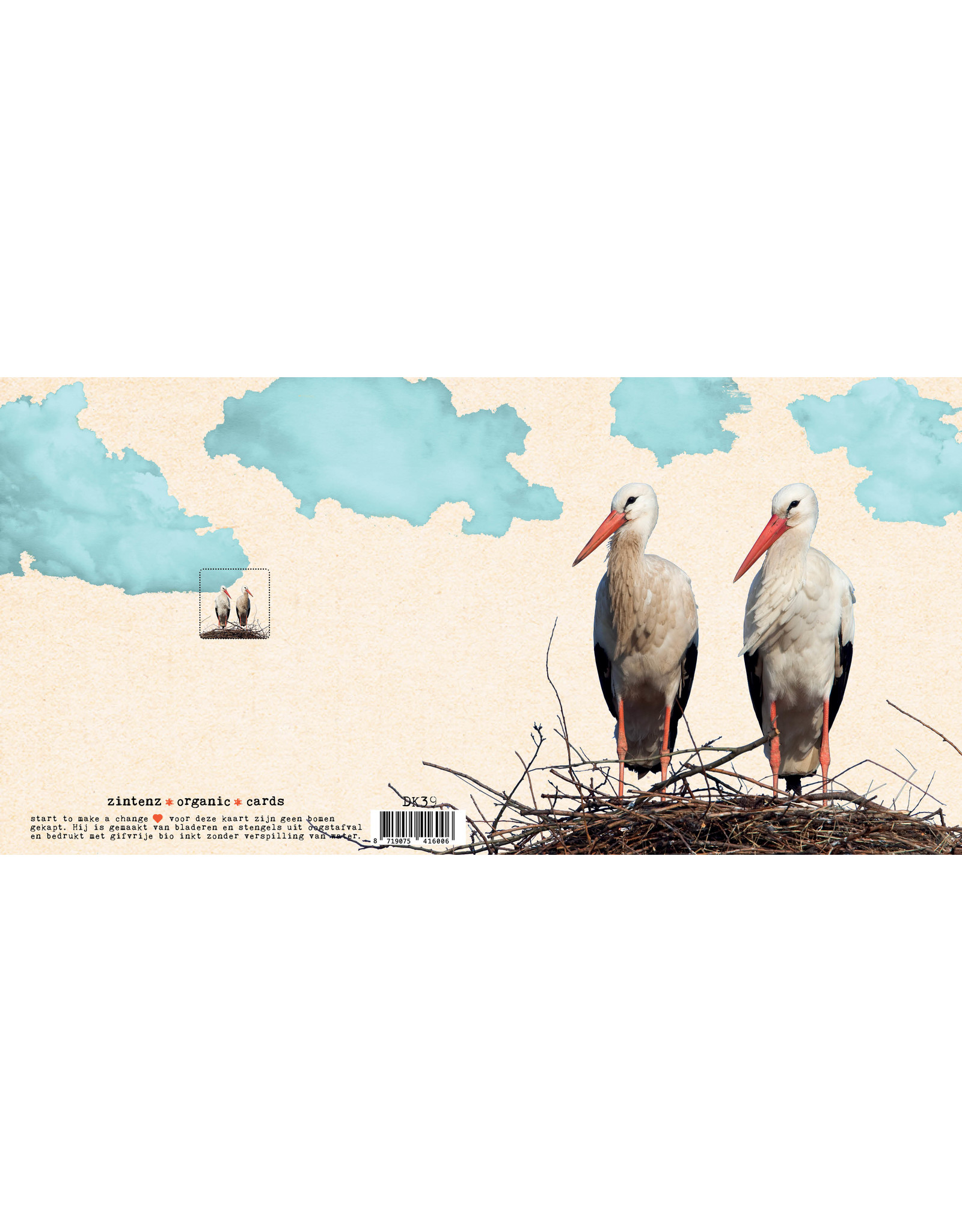 ZintenZ postcard Storks
