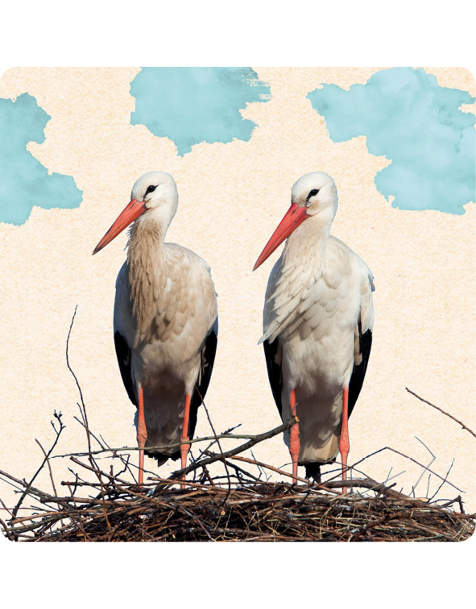 ZintenZ postcard Storks